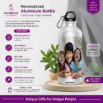 Customized Photo Printed Aluminum Sipper Bottle - Image 4