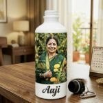 Customized Photo Printed Aluminum Sipper Bottle