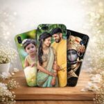 Customized Couple Thumbprint Acrylic mobile cover