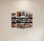 Customized Happy Anniversary MDF Photo Collage Frame
