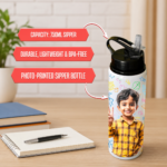 Customized Sports Straw Sipper Bottle - Image 3