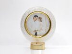 Personalized Round Crystal LED Photo Frame Lamp - Image 4