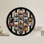 Premium Round Collage Photo Frame