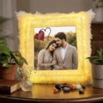 Square Shape Customized LED Photo Cushion