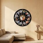 Premium Wooden Personalized Photo Wall Clock
