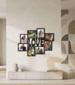 Premium "LOVE" Customized Multi-Photo Frame