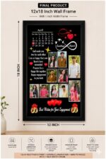 Two Hearts Unite Unforgettable Forever Photo Frame - Image 2