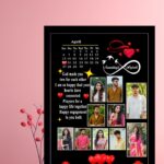 Two Hearts Unite Unforgettable Forever Photo Frame