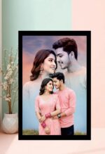 Dual-Portrait Overlay effect Photo Frame