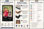 Personalized Birthday Calendar Photo Frame (1+4 Image) - Image 3