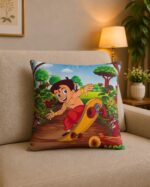 Personalized Chhota Bheem Photo Cushion - Image 2
