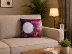 Love Couple Photo Satin Pillow - Image 5