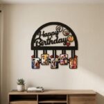 Happy Birthday Wooden Customized Photo Frame